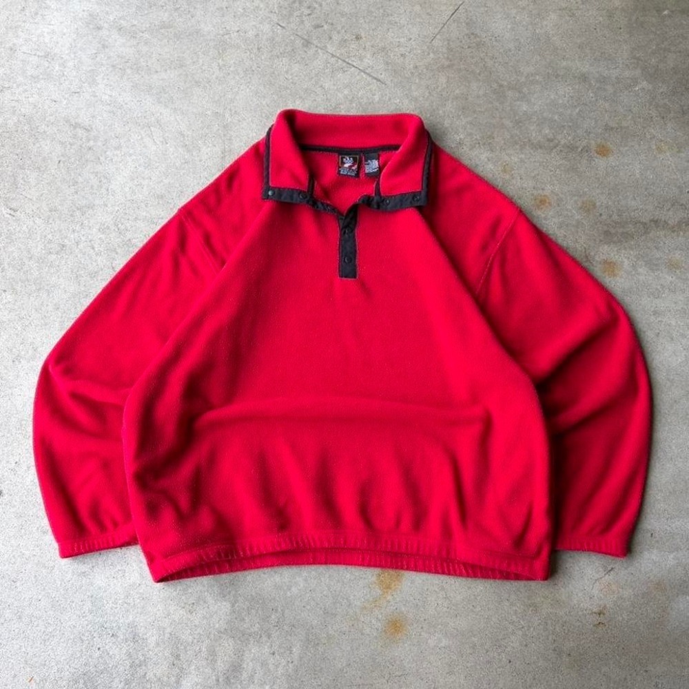 90s usa red fleece synchilla